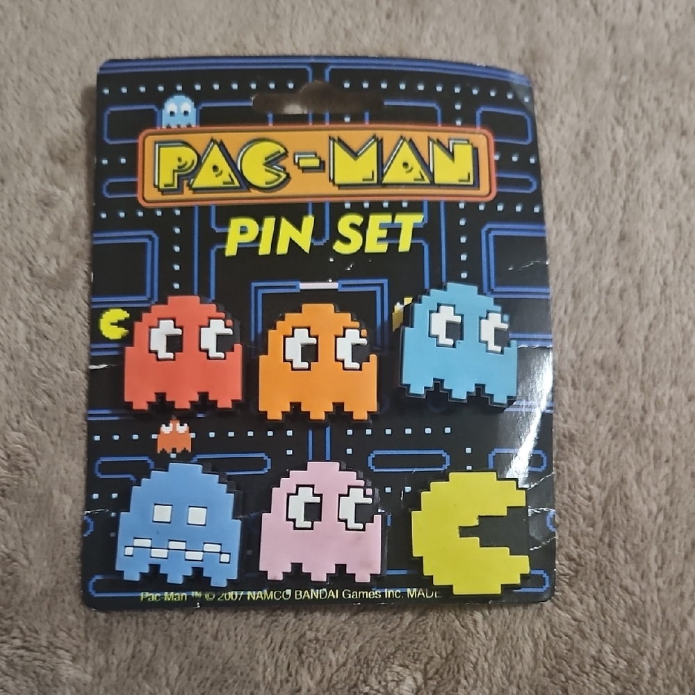 Pac-Man Ghost Pin Set